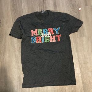 Grey Christmas shirt